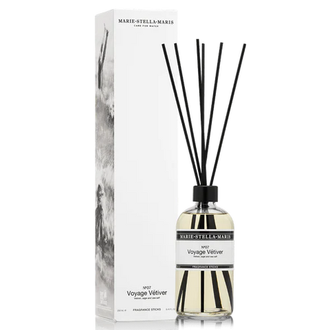 Geurstokjes 250 ml - voyage vetivier