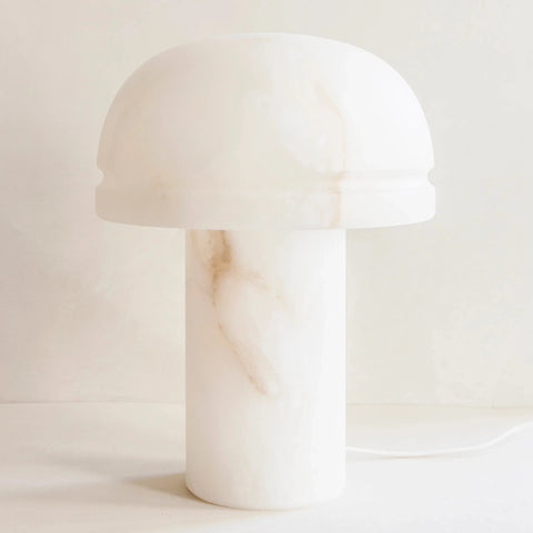 Alabaster tafel lamp