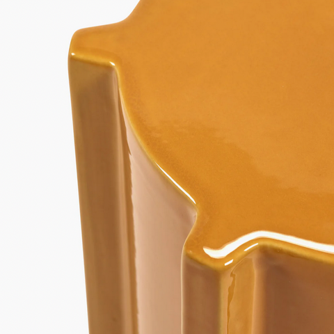 Geometrische pawn oker