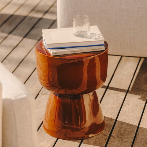 Keramiek bijzettafel