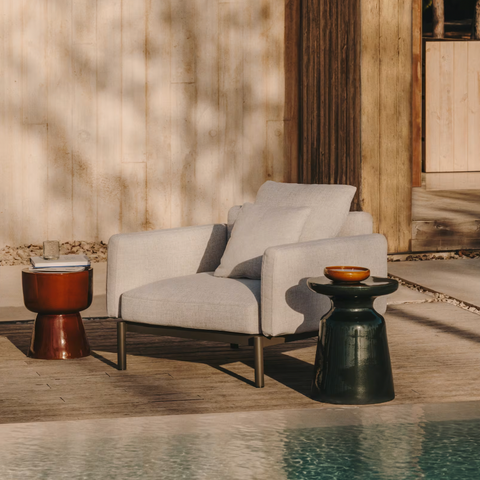 Keramiek bijzettafel