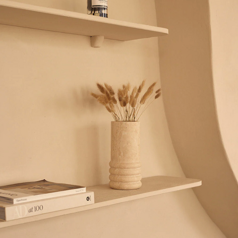 Travertine Vaas