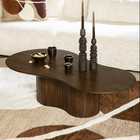 Organische salontafel