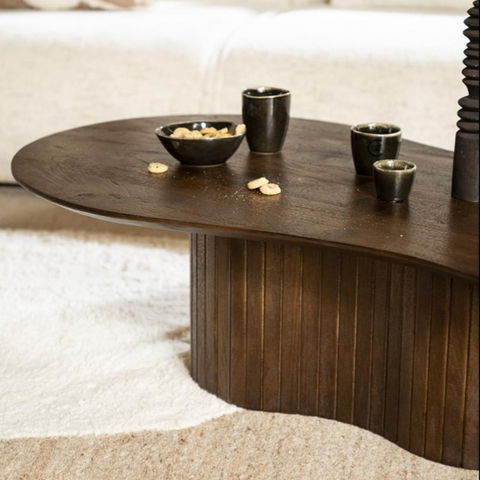 Organische salontafel