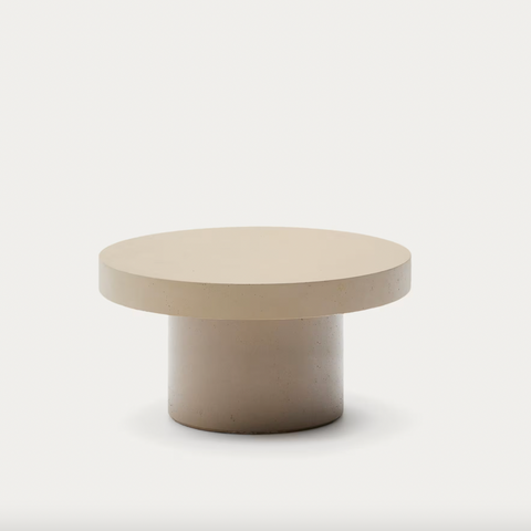 Ronde buiten salontafel