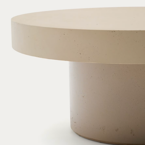 Ronde buiten salontafel