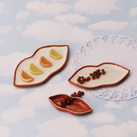 Serveerschaal set/3 Lips