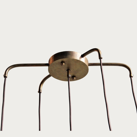 Pixie pendant - terracotta