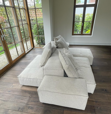 The cube sofa