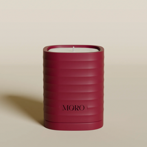 Moro Kaars - Burgundy Tonka Bean