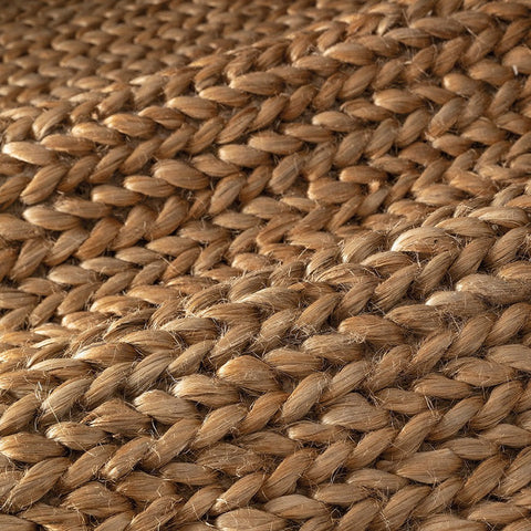 Natural hennep rug