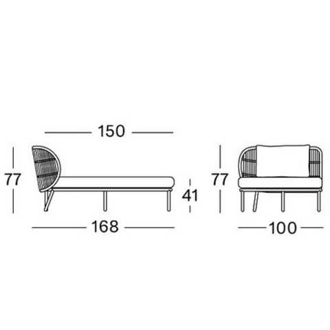Kodo modular sofa - outdoor