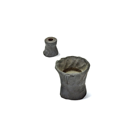 Candle holder - black