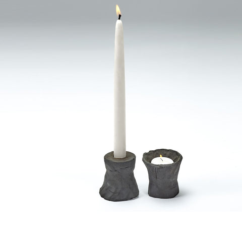 Candle holder - black