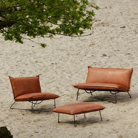 Lounge pouf - luxor leather