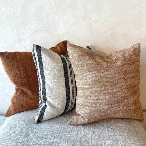 Leon cushion - safran