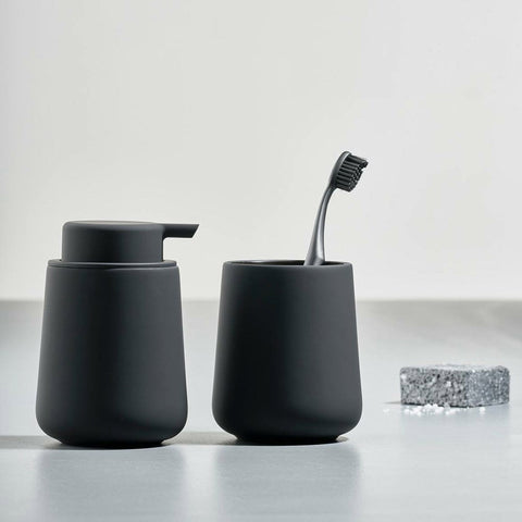Nova one - toothbrush mug - black