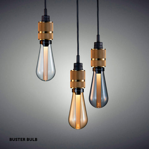 Buster bulb - dimmable led smoked