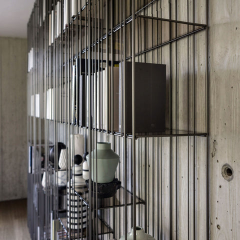 Metrica bookcase - (with shelves)