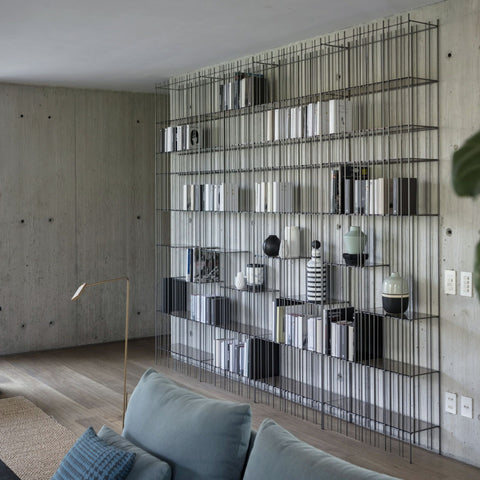 Metrica bookcase - (with shelves)