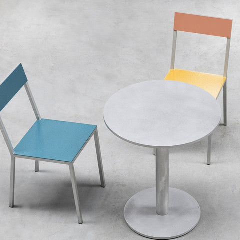 alu chair yellow_pink