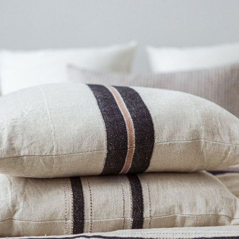 The patagonian stripe pillow