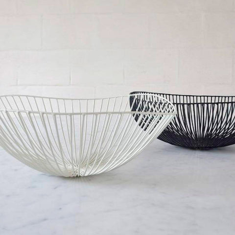 Cesira Fruit Basket - Black