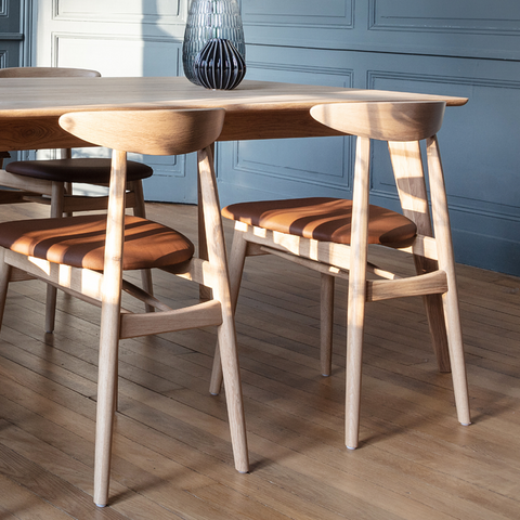 Teo dining chair - upholstered